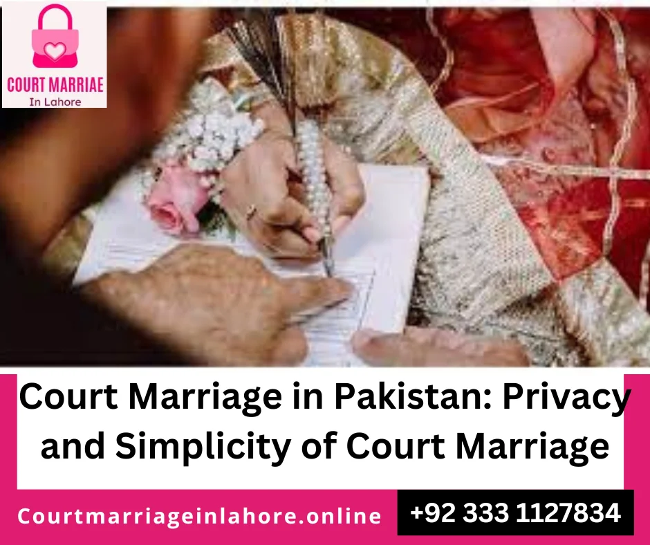 Simple marriage process Pakistan